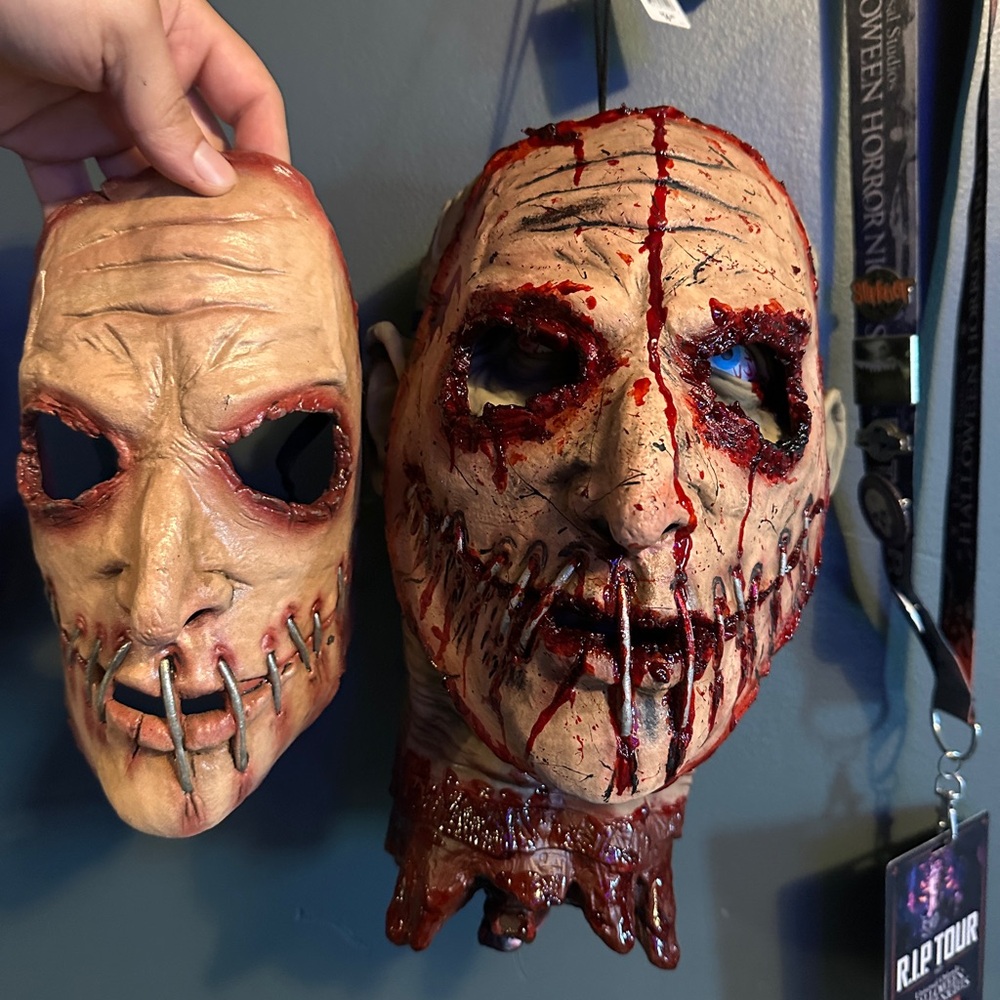 Custom painted Spirit Serial Killer half Mask.